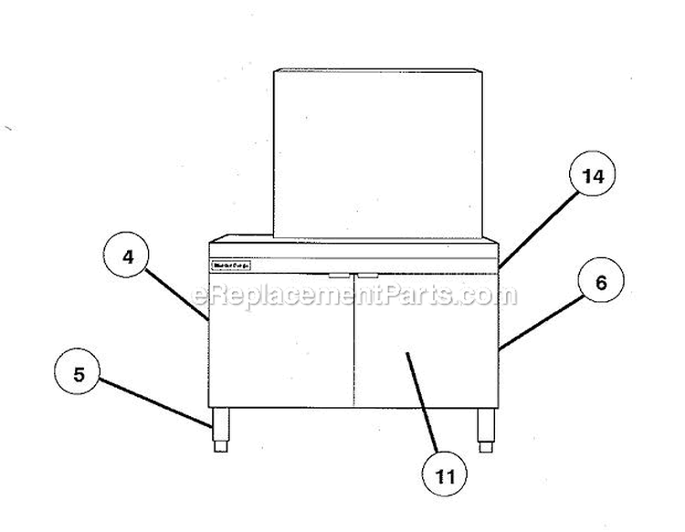Page E Diagram and Parts List for M24G100A  Market Forge Generator